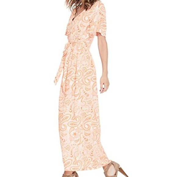 GUESS Women's Hope Paisley Maxi Romper - Picture 4 of 7